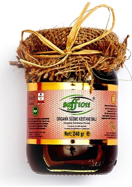 Organik Süzme Kestane Balı 240 gr