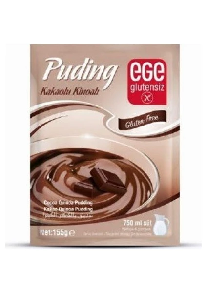 Ege Glutensiz Kakaolu Kinoalı Puding 155 gr