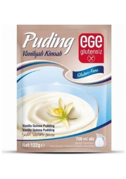 Vanilyalı Kinoalı Puding 122 gr