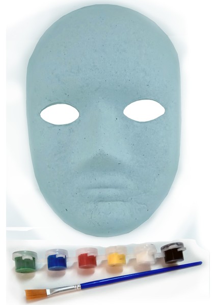 Hayal Maske Boyama Seti - Erkek - Karton