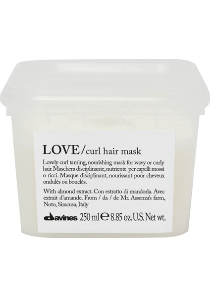 Love Curl Bukle Belirginleştirici Maske