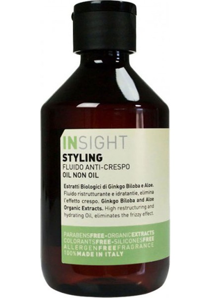 İnsight Styling Oil Non Oil Saç Şekillendirici Yağsız Serum 250 ml