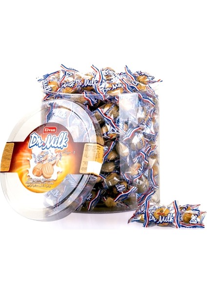 Dr.Milk Karamel Dolgulu, Tereyağlı ve Bol Sütlü Sert Şekerleme 1 kg