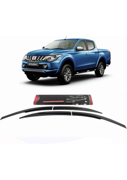 Mitsubishi L200 SunPlex Cam Rüzgarlığı Mugen 4 parça 2016-