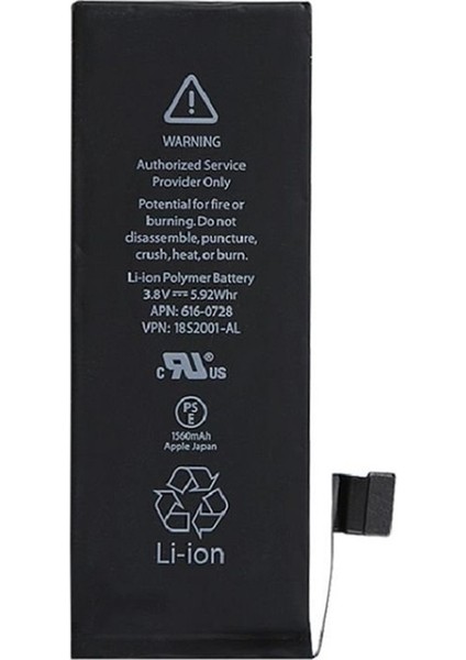 Ersoy Apple iPhone 5S Batarya Pil