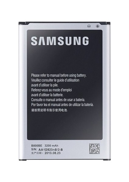 Samsung Galaxy Note 3 Batarya + Cam
