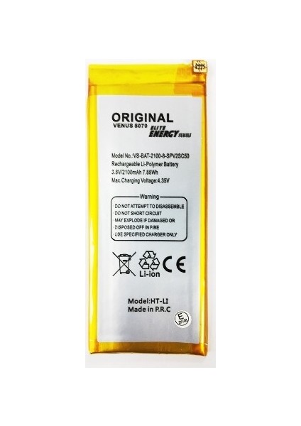 Vestel Venüs 5070 Batarya