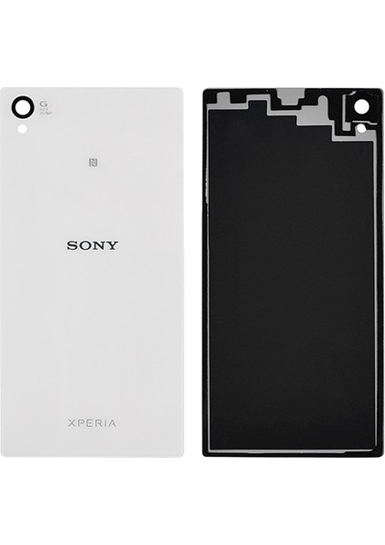 Sony Xperia M4 Arka Pil Batarya Kapağı Beyaz