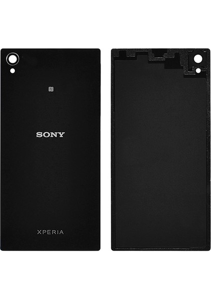 Sony Xperia M4 Aqua E2303 Arka Pil Batarya Kapağı Siyah