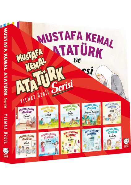 Mustafa Kemal Atatürk Serisi (10 Kitap Takım) - Yılmaz Özdil