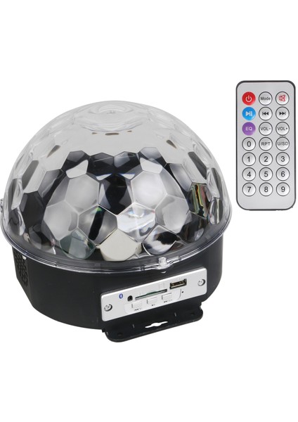 Led Kristal Sihirli Bleutooth Usb Sd Disko Küre