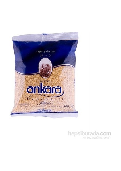 Nuhun Ankara Arpa Şehriye 500 gr 20 Li