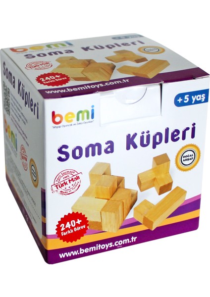 Soma Küpü Ahşap Oyun Kartlı