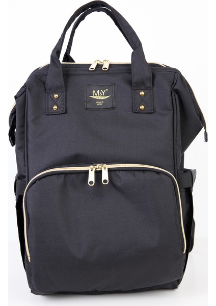 6610 Go Çok Fonksiyonlu Anne Bebek Bakım Sırt Çantası Siyah