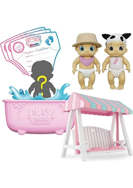 Neco Toys Misshediyelik Baby Secrets Sürpriz Figür Ve Salıncaklı Set - Seri2