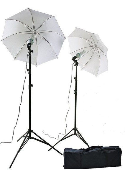 Umberlla 84Cm Soft Şemşiye Kit Sürekli Işık Youtuber Kit Blogger Kit Vlogger Kit