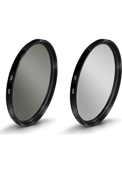 Nikon İçin 62Mm Lensler İçin Uv + Cpl Polarize Filtre - Beta