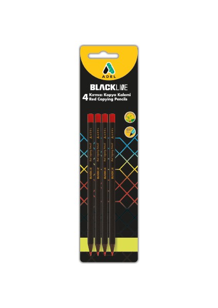 Blister1419 Kırmızı Kopya Kalemi Siyah