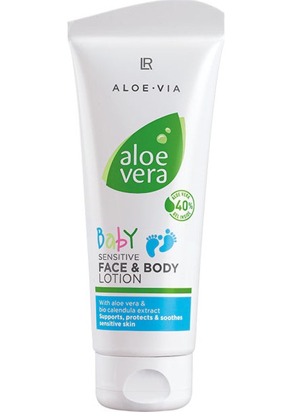 Aloe Vıa Aloe Vera Baby Hassas Yüz Ve Vücut Bakım Losyonu