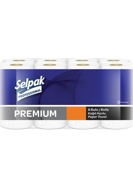 Selpak Professional Premium Kağıt Havlu 8'li