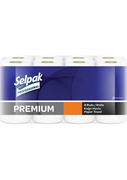 Selpak Professional Premium Kağıt Havlu 8'li