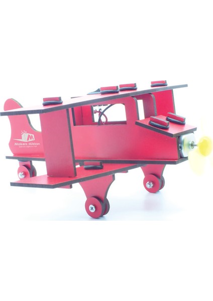 Ahsap Pervaneli Uçak - Stem Maker
