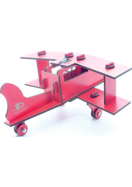 Ahsap Pervaneli Uçak - Stem Maker
