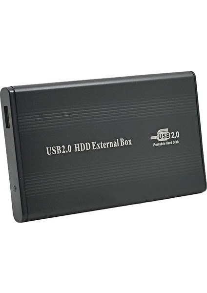 USB 2.0 External 2.5 İnç İde USB Harici Harddisk Kutusu Deri Kılıflı