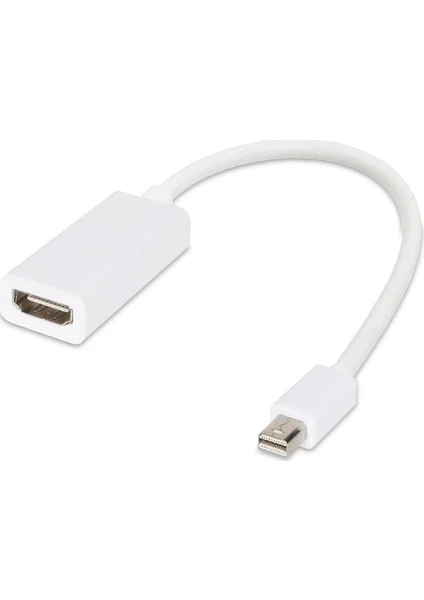 CresCent Mini Display Port To HDMI Dönüştürücü Kablo Mdp Male (Erkek) HDMI Famele (Dişi)