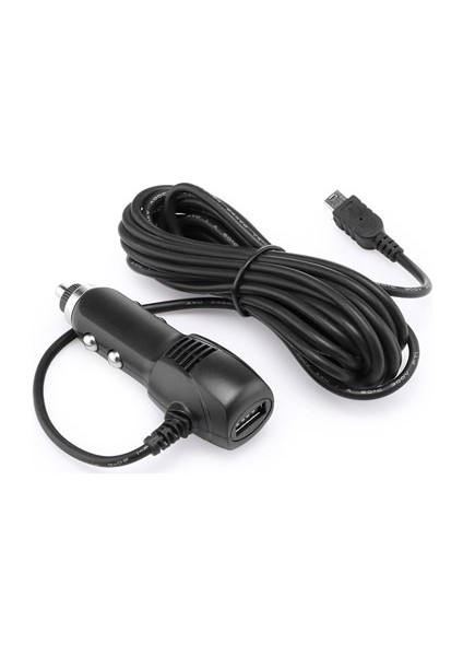 Platoon PLH-076 Navigasyon Araç Şarj Cihazı 5Pin Mini USB Girişli + USB Çıkışlı 5V 2A