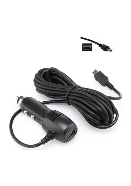 Platoon PLH-076 Navigasyon Araç Şarj Cihazı 5Pin Mini USB Girişli + USB Çıkışlı 5V 2A fiyatları