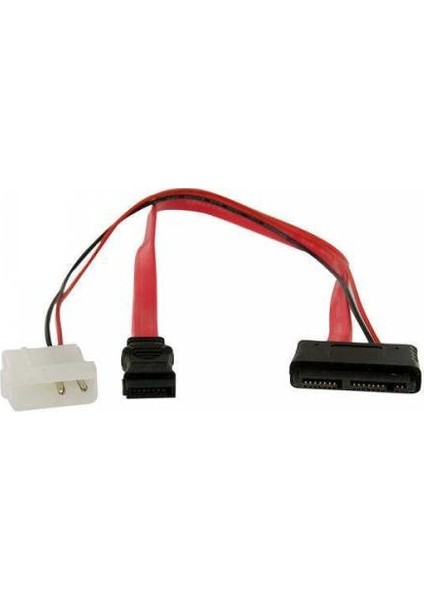 PN6700 Micro 12 Pin Sata To 4 Pin With Lp4 Power Adapter Cable