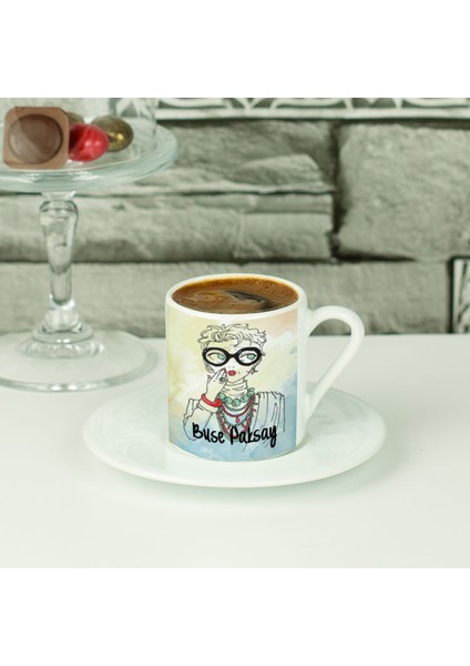 Kokoş Kadın Kahve Fincanı