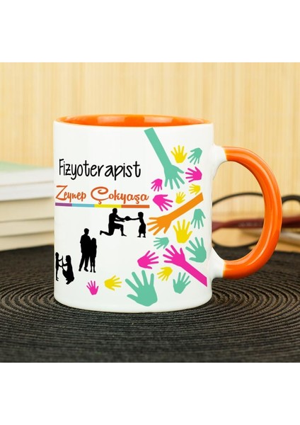 Fizyoterapist Kupa Bardak - Turuncu