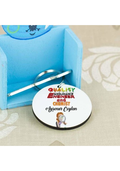 Kalite Kontrol Ve Kimyager Anahtarlık