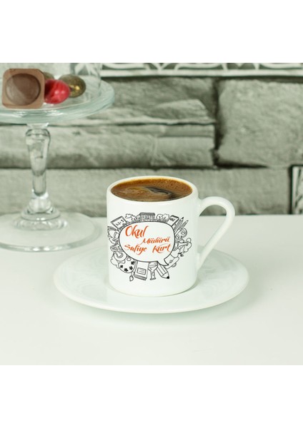 Okul Müdürü Kahve Fincanı
