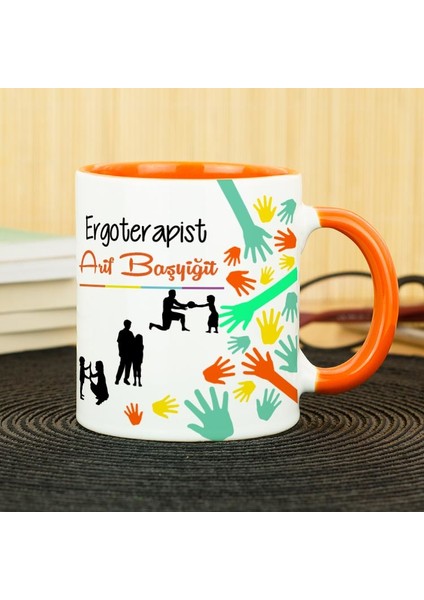 Ergoterapist Kupa Bardak - Turuncu