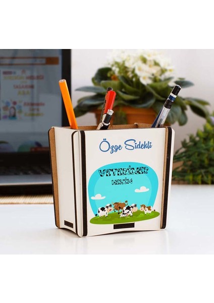 Veteriner Hekim Çiftlik Tasarım Kalemlik
