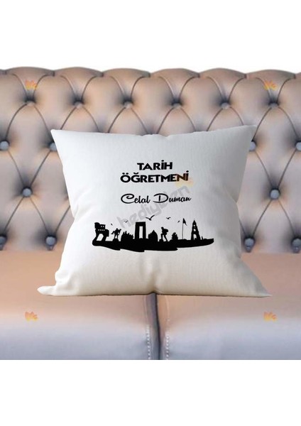 Tarih Öğretmenine Hediye Yastık