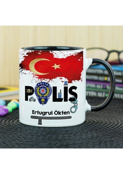 Polis Kupa Bardak - Siyah