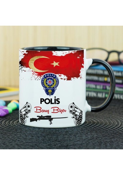 Polis Kupa Bardak - Siyah