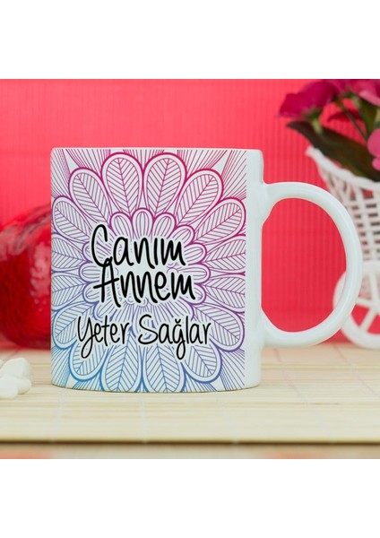 Canım Annem Kupa Bardak - Beyaz
