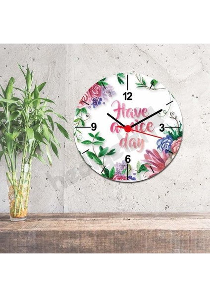 Have A Nice Day Duvar Saati