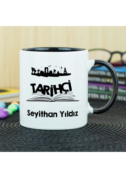 Tarihçi Kupa Bardak - Siyah
