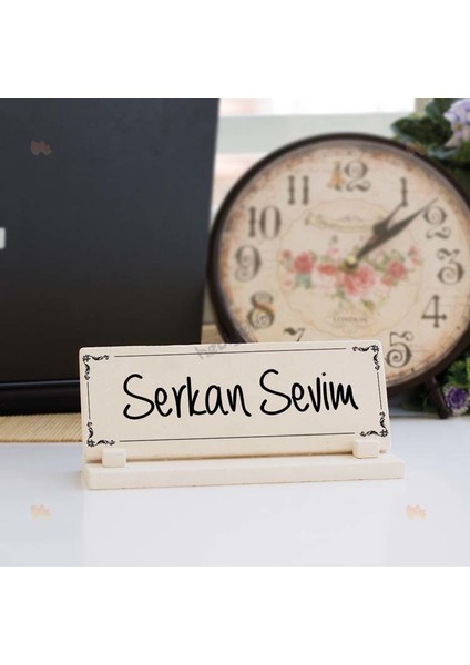 Dekoratif Taş İsimlik 001