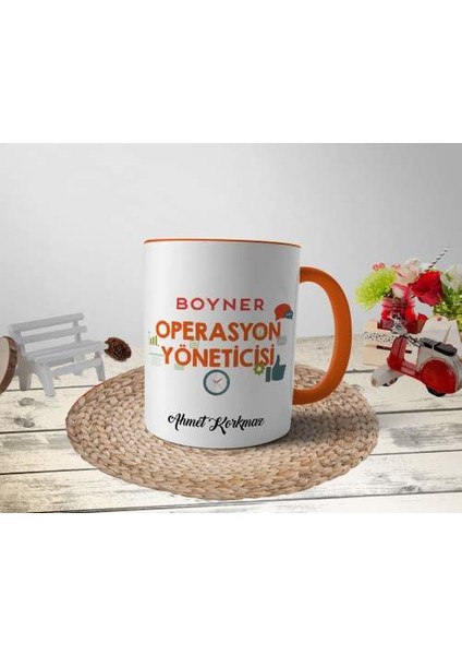 Boyner Operasyon Yöneticisi Kupa Bardak - Turuncu