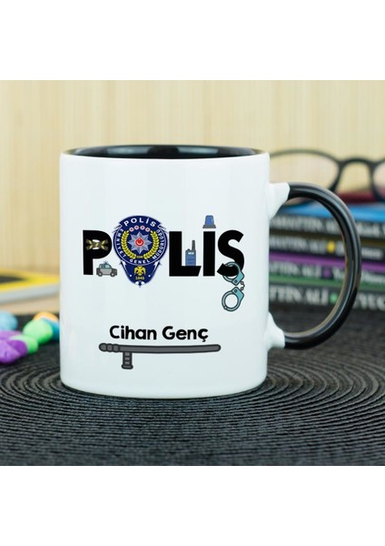 Polis Kupa Bardak - Siyah