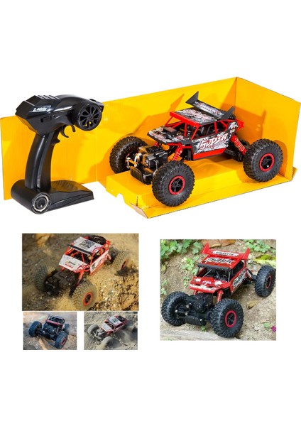 Rc Kumandalı 4X4 Jeep Arazi Aracı 1:18 Ölçek 2018 Üretim