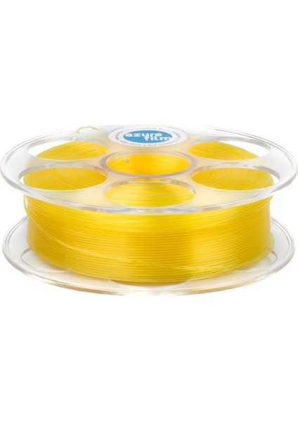 Azure Film PLA Filament - Transparan Sarı 1,75 mm, 1 kg