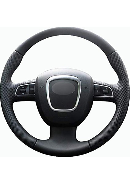 Audi A5 08-10 Uyumlu Araca Özel Deri Direksiyon Kılıfı